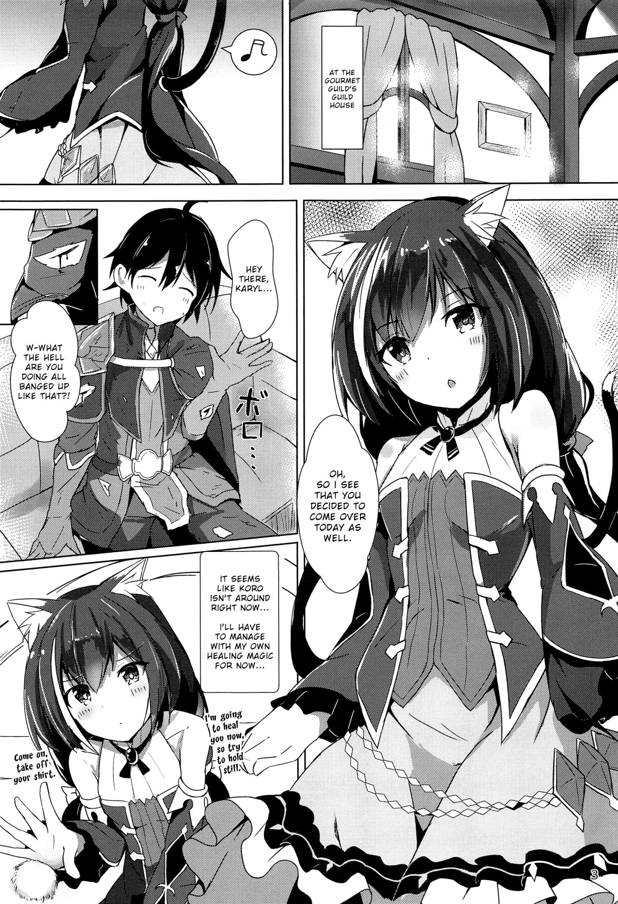 Hentai Manga Comic-Getting Nice And Lewd With A Loving Kyaru-chan-Read-2